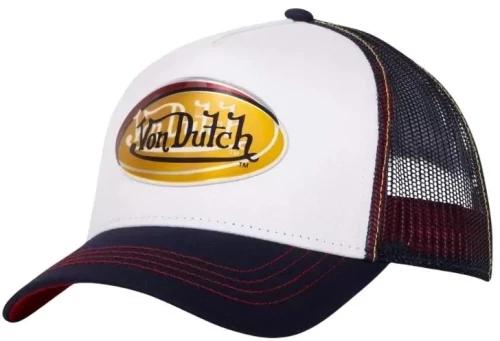 VON DUTCH jockey ΚΑΠΕΛΟ VD/0/CAS1/ADEC/WHITE