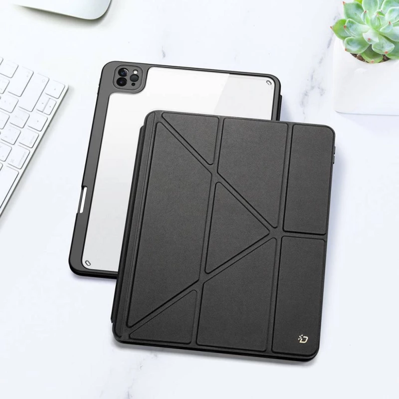 DUX DUCIS Magi - Smart Case with pencil storage for iPad Pro 11 (2018/2020/2021/2022) Μαύρο