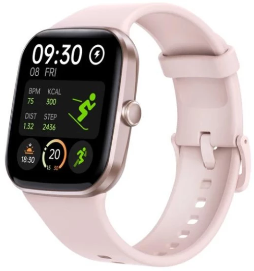 Q32 45mm Smartwatch με Παλμογράφο (Ροζ)