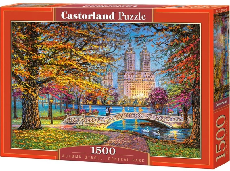 Παζλ Castorland 1500τεμ. Autumn Stroll Central Park 68x47 C-151844-2