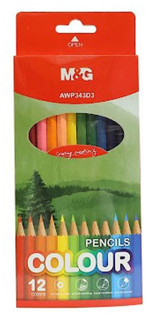 Ξυλομπογιές M&G 12χρ. AWP343D3