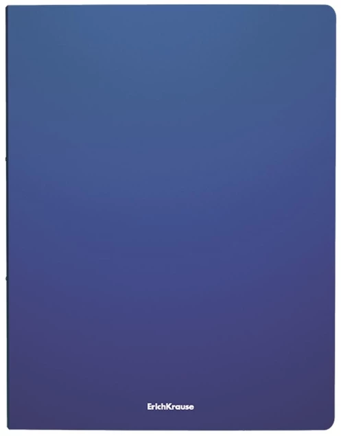 Ντοσιέ Σουπλ ErichKrause Α4 με 20 Ζελατίνες Matt Classic Blue 59185