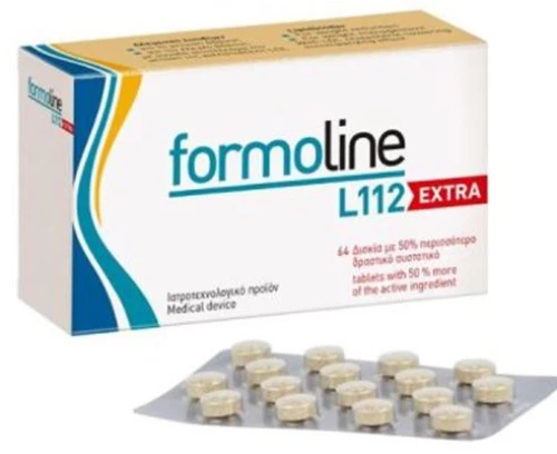 Formoline L112 Extra Ιατροτεχνολογικό Προϊόν Αδυνατίσματος 64 δισκία