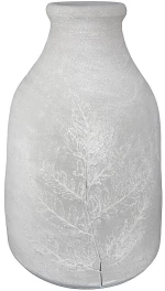 Βάζο ArteLibre Γκρι Κεραμικό Φ15x23cm