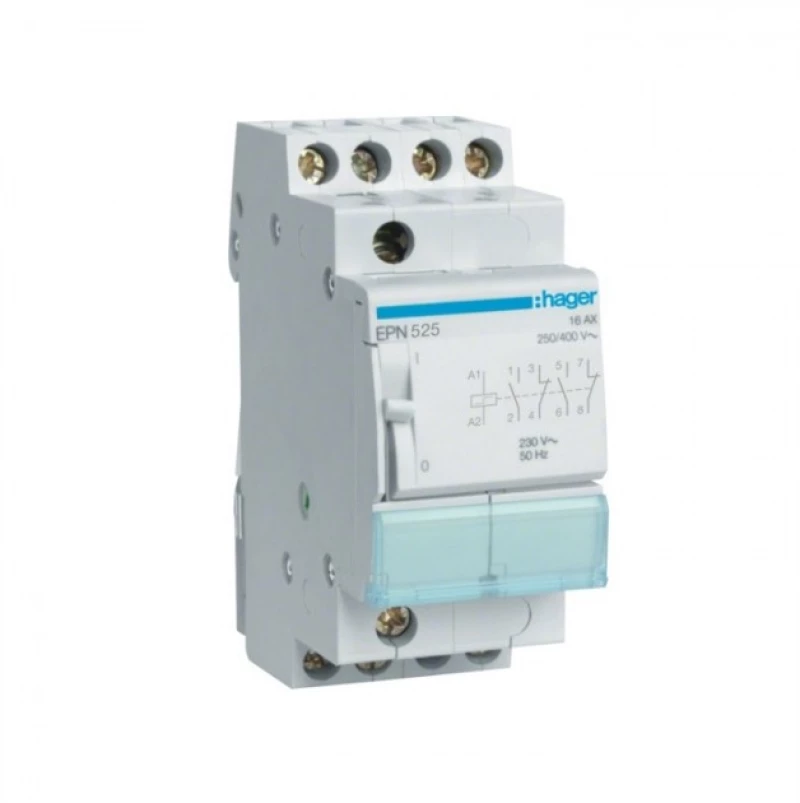 Ρελέ Τηλεxειριζόμενο 230V Ac-110V Dc 2No + 2Nc EPN525 Hager EPN525