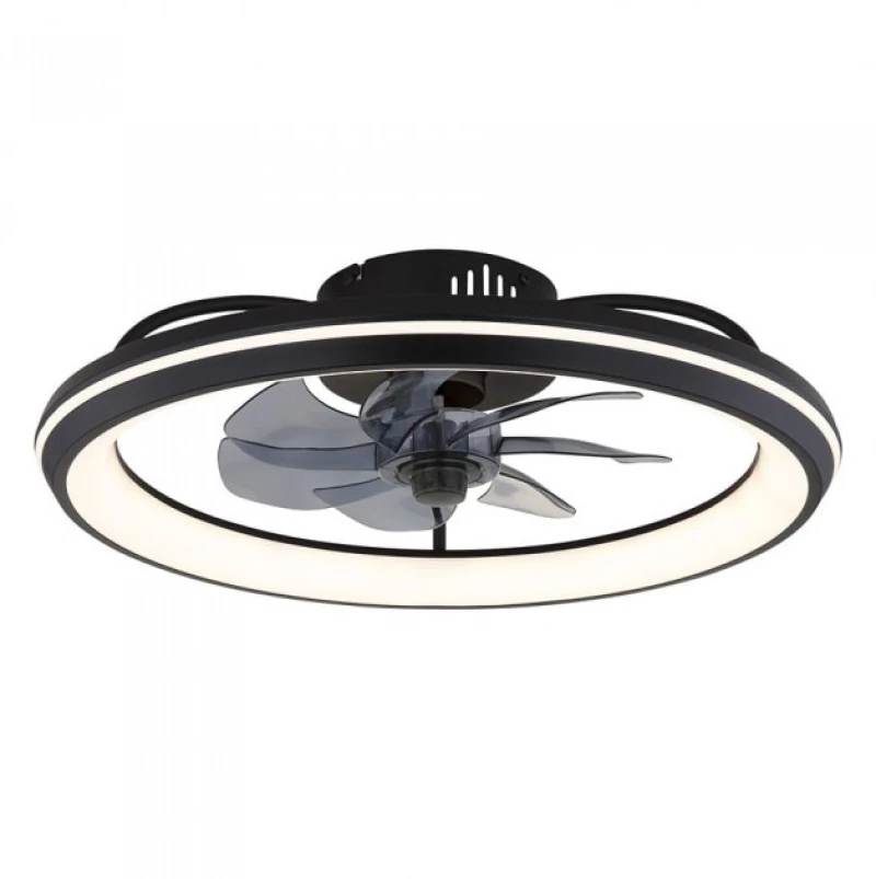 Ανεμιστήρας Οροφής LED 36W Μαύρο-Λευκό Dimmable Celeste 03643 Globo Lighting 03643 Μαύρο