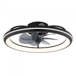 Ανεμιστήρας Οροφής LED 36W Μαύρο-Λευκό Dimmable Celeste 03643 Globo Lighting 03643 Μαύρο