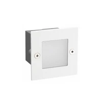 Χωνευτό Σποτ Φωτιστικό Τοίχου LED 2W 3000K PAS 70X70 90Lm IP54 Aca PAS230WS Λευκό