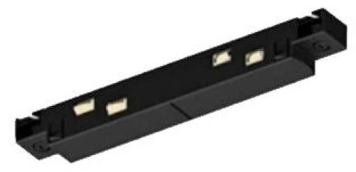 Connector Μαγνητικής Ράγας Ευθύγραμμος 48V Magnetic Viokef 02/0206 Μαύρο