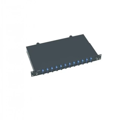 Οπτικό Patch Panel 19" LCAPC 24 Θυρών 1U PLUS Μαύρο 70-79-1305C Central 70-79-1305C Μαύρο