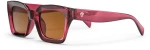 Chpo Anna Sunglasses Unisex Burgundy