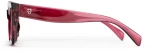 Chpo Anna Sunglasses Unisex Burgundy