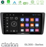 Clarion GL300 Series Skoda Octavia 2004-2012 4Core Android11 2+32GB Navigation Multimedia Tablet 9″ Με Carplay & Android Auto U-GL3-SK1914