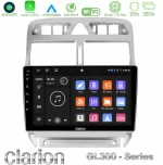 Clarion GL300 Series 4Core Android11 2+32GB Peugeot 307 2002-2008 Navigation Multimedia Tablet 9" Με Carplay & Android Auto U-GL3-PG0655
