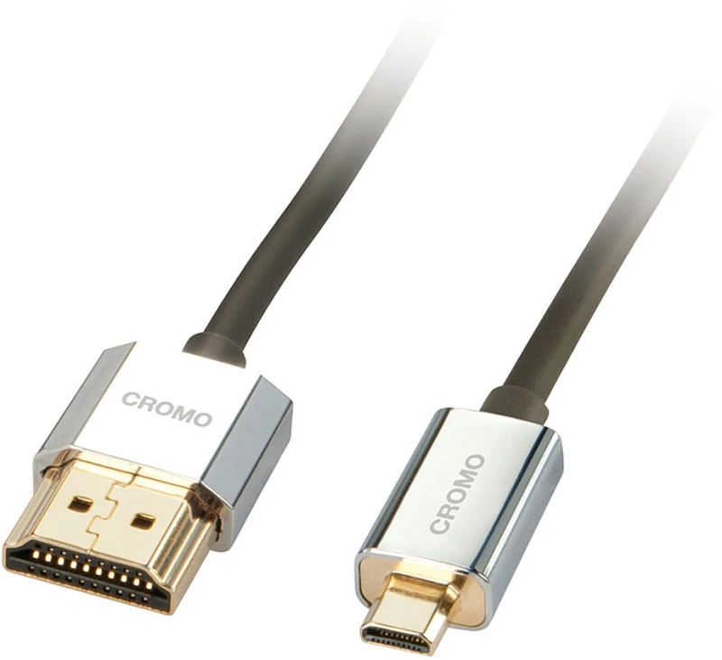 Καλώδιο HDMI σε Micro HDMI LINDY 41680 50 cm Μαύρο/Γκρι S7716853