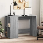 Γραφείο Γκρι Sonoma 102x50x75 εκ. από Επεξεργασμένο Ξύλο Γκρι 840546