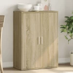 Συρταριέρα Sonoma Δρυς 60x31x84 εκ. Επεξεργασμένο Ξύλο Καφέ 840487