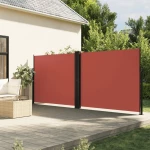 Σκίαστρο Πλαϊνό Συρόμενο Τερακότα 180 x 1200 εκ. Καφέ 4004843