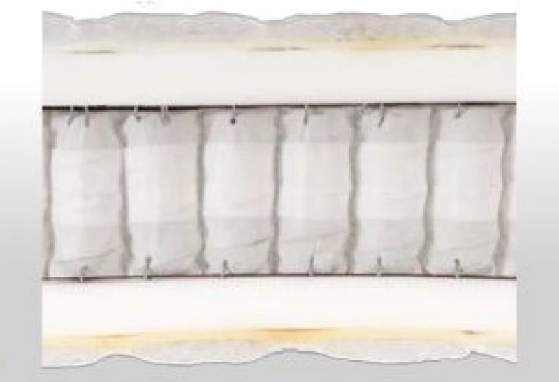 Στρώμα Bs Strom Tulip Pocket Ergolatex Υπέρδιπλο 200x200x26cm - Ελληνικής κατασκευής - 00.00.676