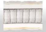 Στρώμα Bs Strom Tulip Pocket Ergolatex Υπέρδιπλο 200x200x26cm - Ελληνικής κατασκευής - 00.00.676