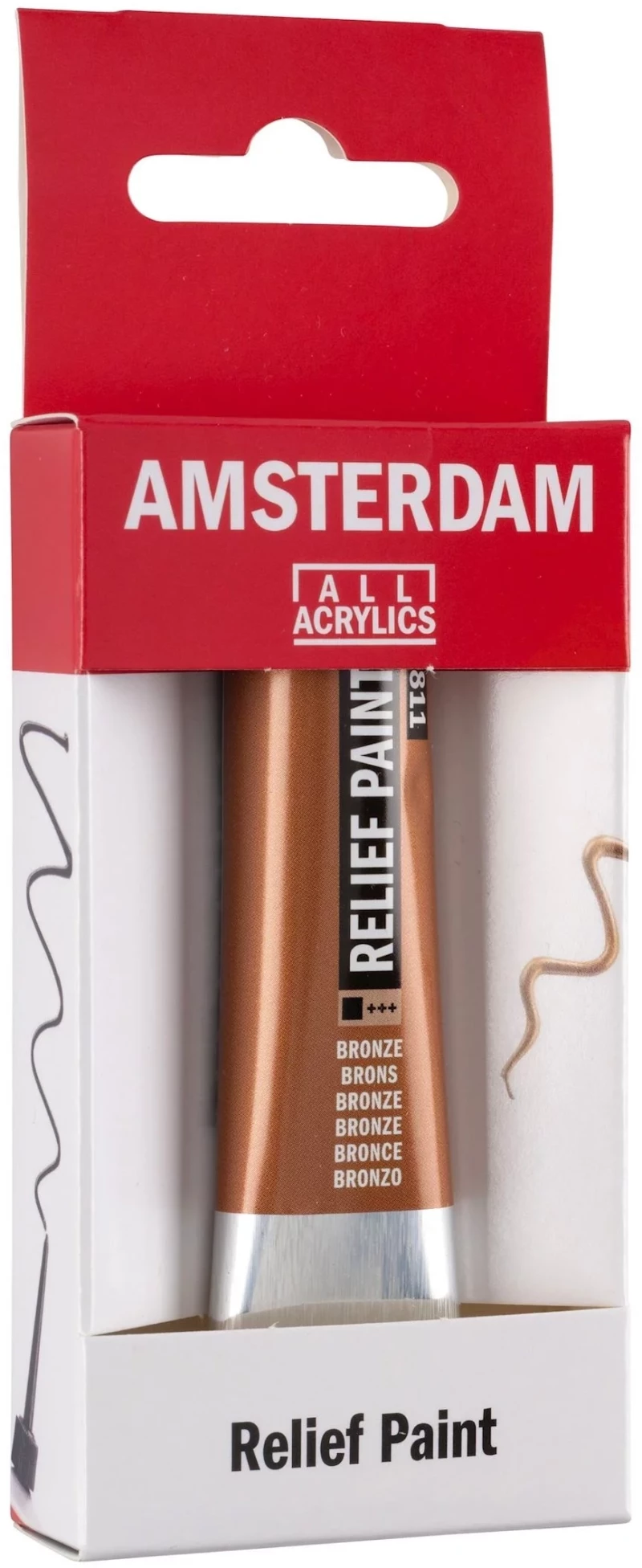 Περίγραμμα RELIEF TALENS 20ml BRONZE 811
