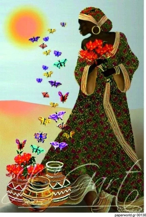 Χαρτί DECOUPAGE A3 PAPERWORLD 0130