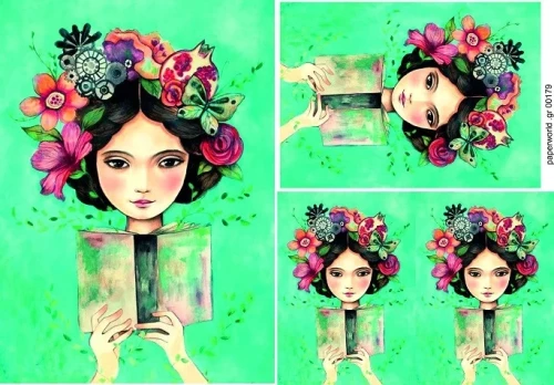 Χαρτί DECOUPAGE A3 PAPERWORLD 0179