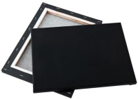 Τελάρο με μαύρο καμβά 40x50cm