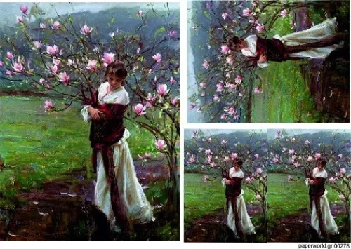 Χαρτί DECOUPAGE A3 PAPERWORLD 0278