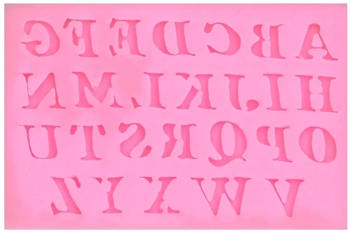 Καλούπι σιλικόνης ALPHABET 39100