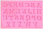 Καλούπι σιλικόνης ALPHABET 39100