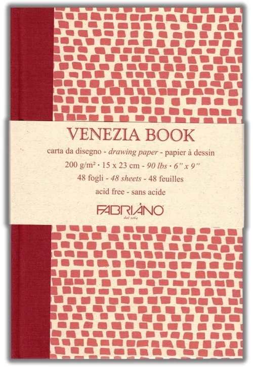 SKETCH BOOK FABRIANO VENEZIA 15x23cm