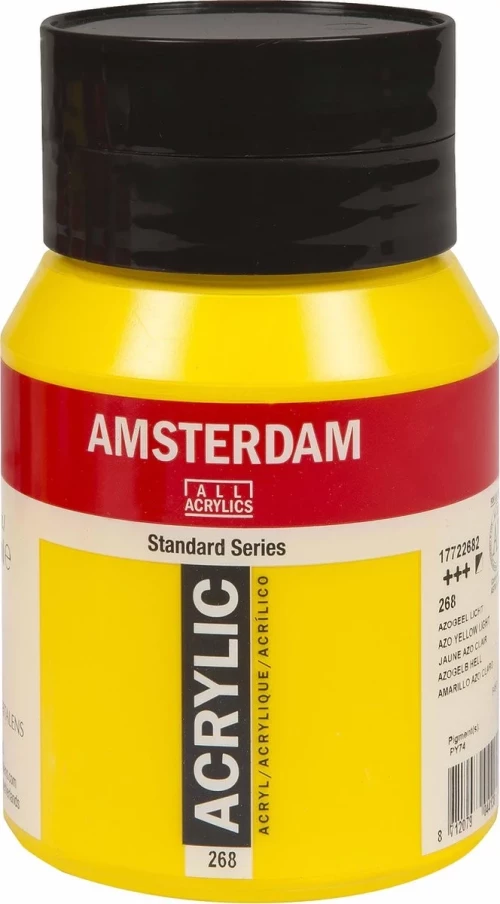 Ακρυλικό TALENS AMSTERDAM 268 AZO YELLOW LIGHT 500ml