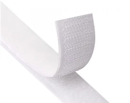 Αυτοκόλλητο VELCRO χριτς-χρατς λευκό 25mmx2m