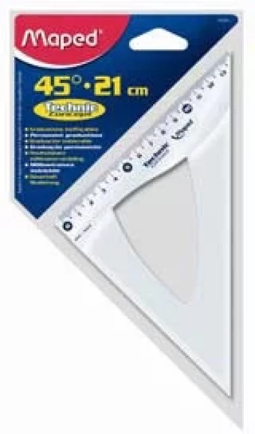 Τρίγωνο MAPED TECHNIC 45 μοιρών 21cm, 147421