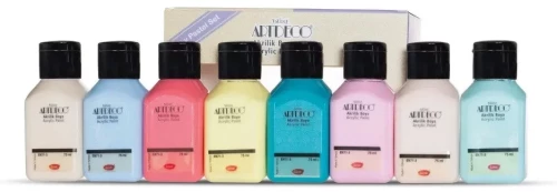 Ακρυλικά χρώματα ARTDECO Smoky Pastel 8x75ml