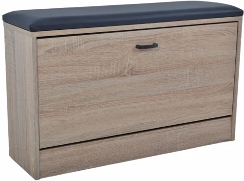 Παπουτσοθήκη Σκαμπό Ξύλινο 80x24x49cm
