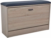 Παπουτσοθήκη Σκαμπό Ξύλινο 80x24x49cm