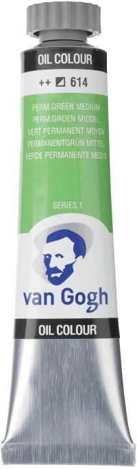 Λάδι VAN GOGH PERMANENT GREEN MEDIUM 614 20ml S1