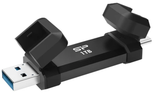 SILICON POWER εξωτερικός SSD Marvel Xtreme DS72 USB-C/USB 3.2 1TB, μαύρο