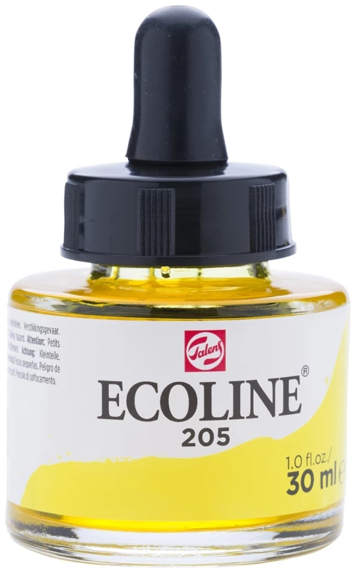 Μελάνι ECOLINE TALENS LEMON YELLOW 205