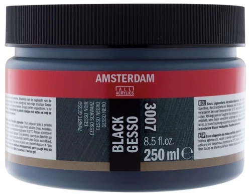 BLACK GESSO TALENS AMSTERDAM 250ml