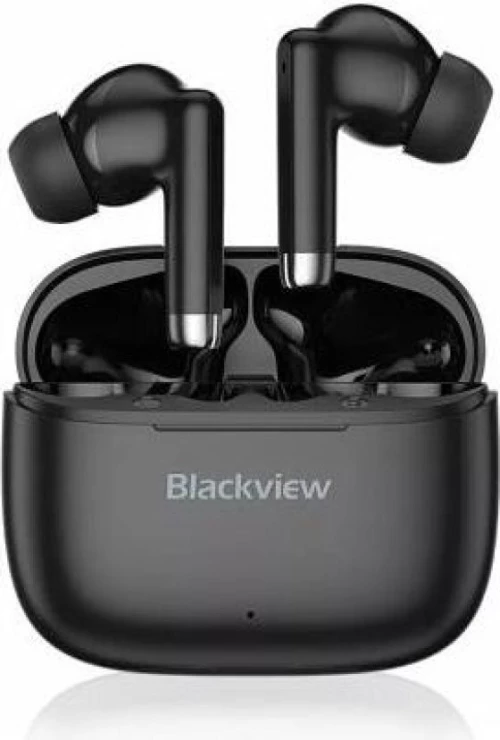 Bluetooth Ακουστικά BlackView AirBuds 4 AIRBUDS4-Β Αδιάβροχα IPX7, με Θήκη φόρτισης, Μαύρα