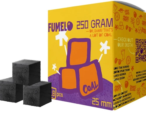 Κάρβουνα Ναργιλέ Fumelo 25mm 250gr