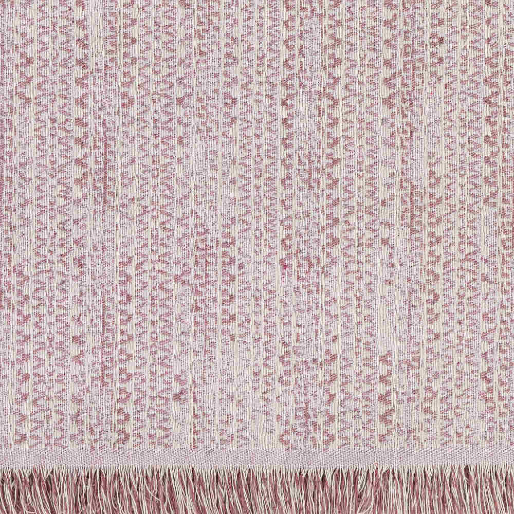 Ριχτάρι Διθέσιο  (180x250) Boho Ροζέ βαμβακερόBorea