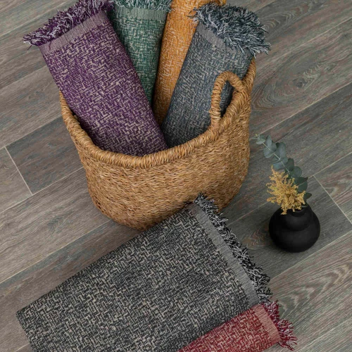 Ριχτάρι Πολύθρόνας (180x180) Tile Μαύρο Borea