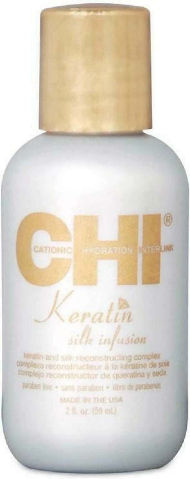 CHI Infusion Μετάξι με Κερατίνη για Αναδόμηση της Τρίχας 59ml