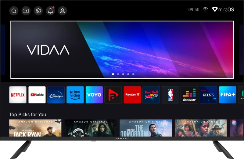 Horizon 43HL5530U/C Diamant Smart Τηλεόραση 43" 4K UHD HDR (2023), F