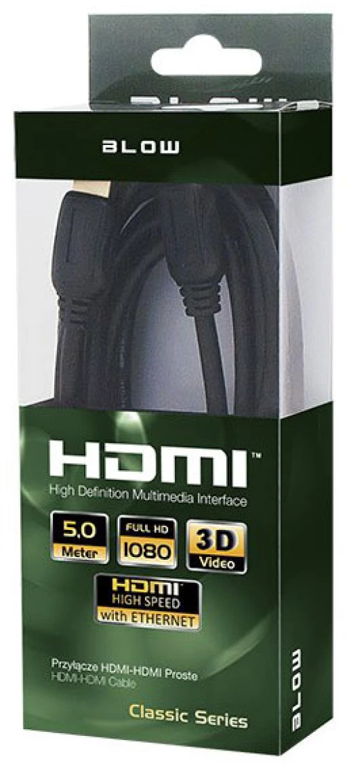 BLOW DM-602 Καλώδιο HDMI - HDMI 5m
