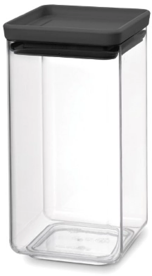 Brabantia 1001172 Βάζο Tasty+ 1.6L, Dark Grey